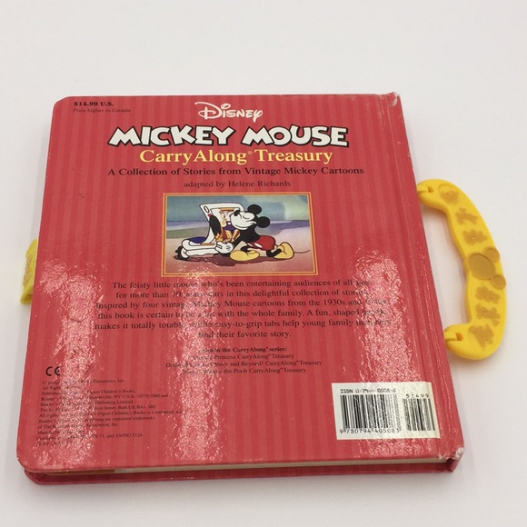 Disney Mickey Mouse Carry Along Treasury Cartoons - Picture 8 of 13